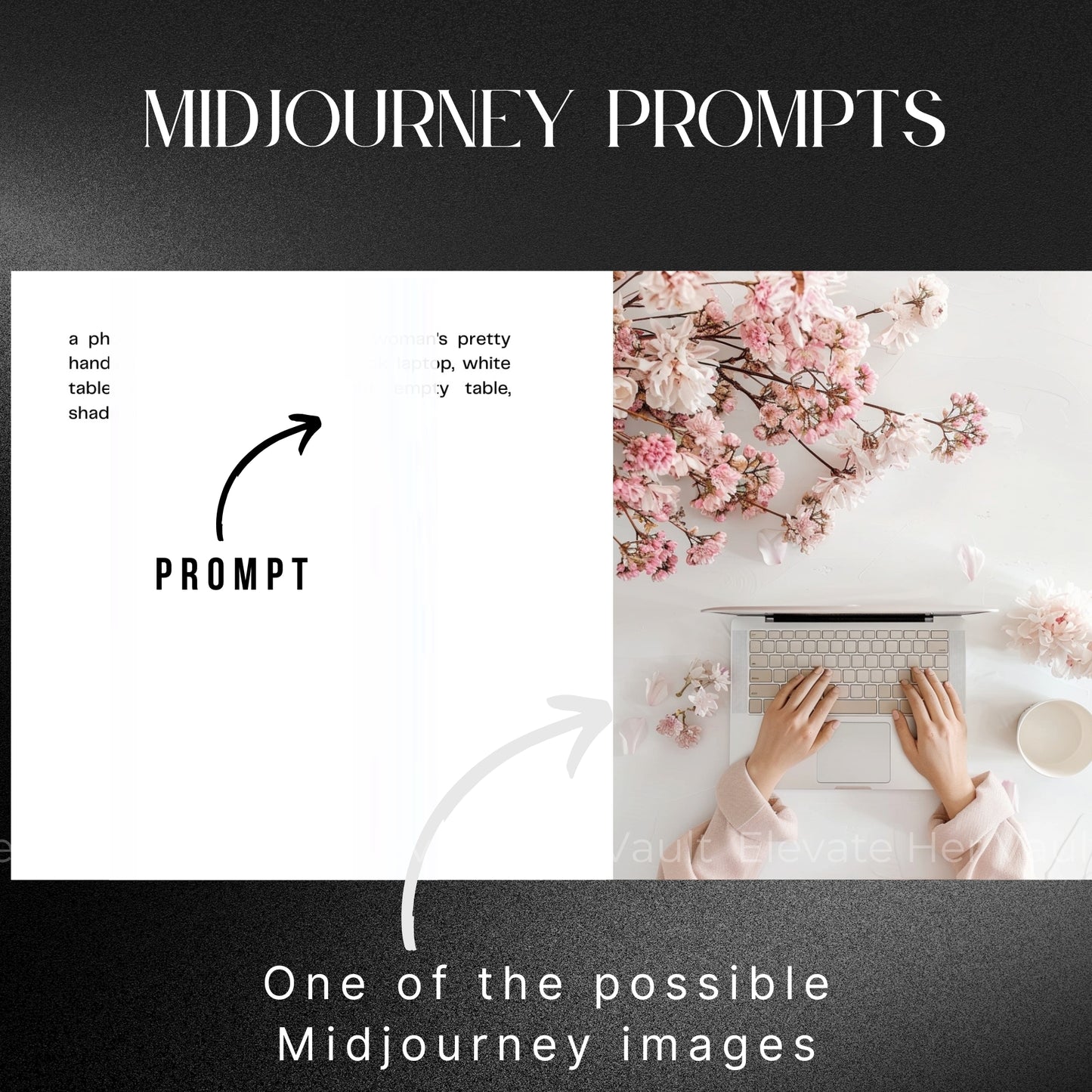The Pink Dream – MidJourney Prompt Pack Create Stock Images Guide with Video & Stock Images PLR/MRR