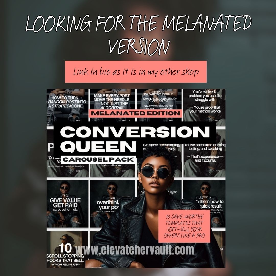 Faceless Digital Marketing Carousel Posts MRR PLR Canva Templates Resell Rights Social Media Faceless Instagram Marketing