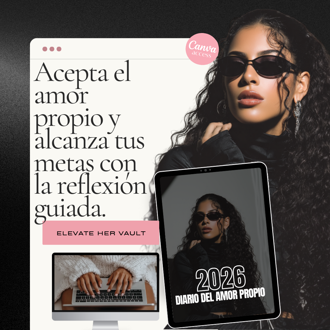 Diario Del Amor Propio Espanol 2026 Self-Love Journal Guided Affirmations & Planner (PLR/MRR) Spanish