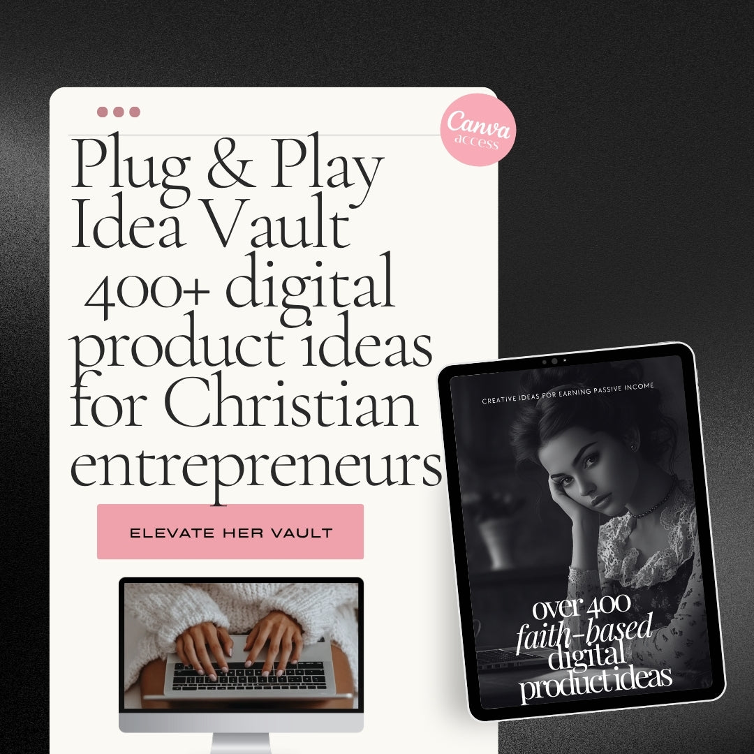 marketing graphics – elevatehervault.com