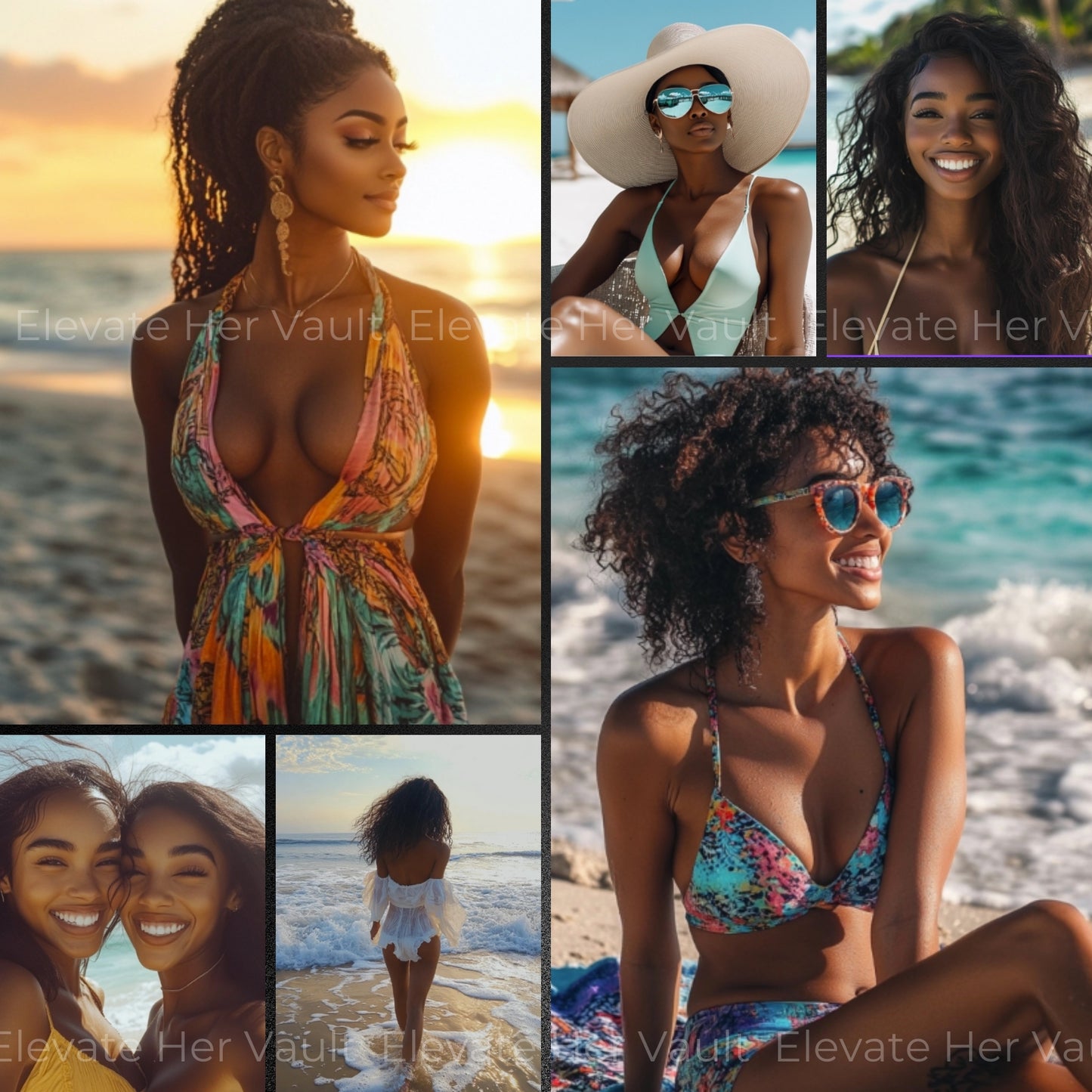 Empower Black creators, celebrate melanin, tools for niche content, Afrocentric design inspiration, launch your visual brand, serve your audience with culture, prompt design for lifestyle creators, niche prompts that sell, unapologetically melanated visuals, for the culture, AI made inclusive, niche PLR toolkit
www.elevatehervault.com
