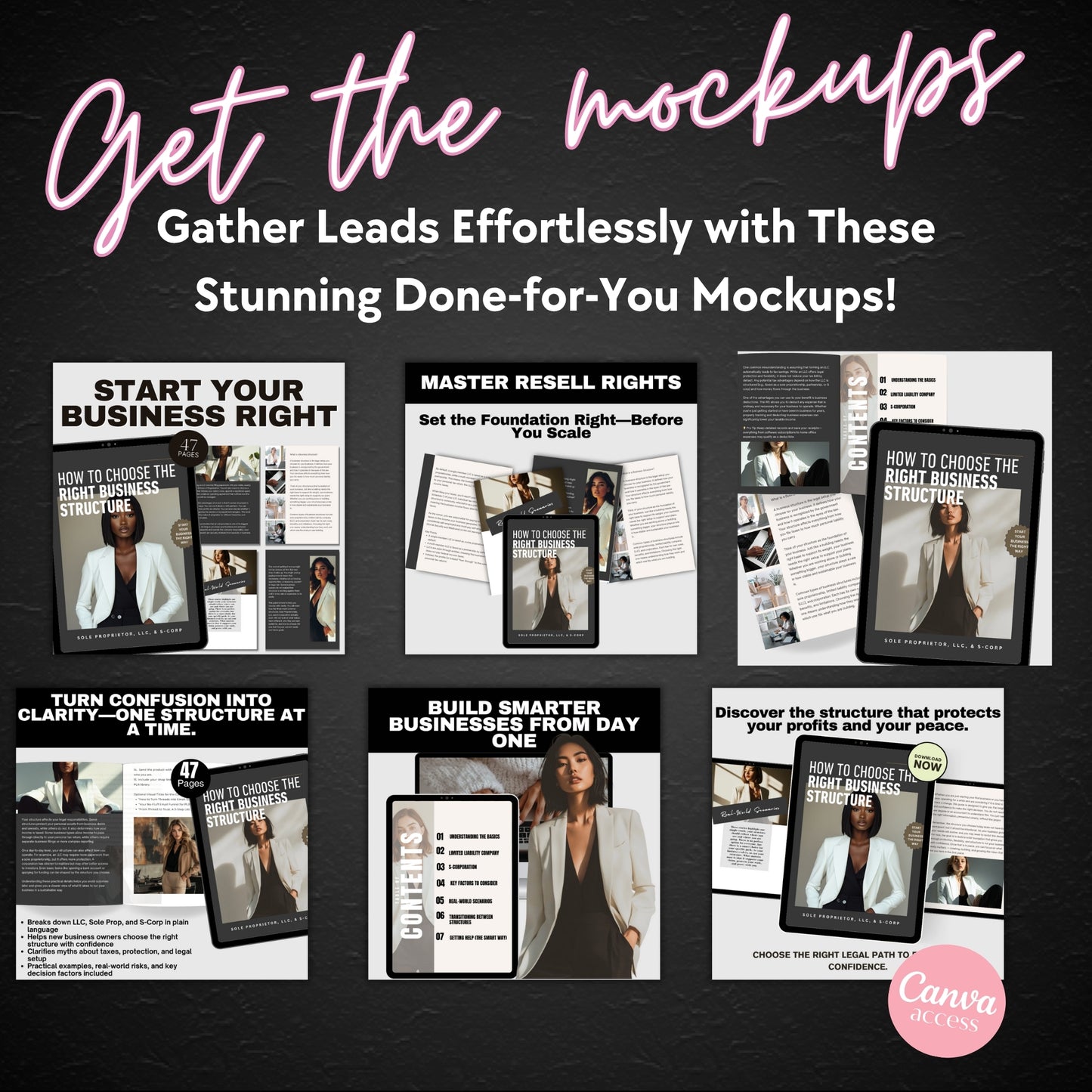 Get the mockups bundle promo with product staging templates and ebook customization kit – www.elevatehervault.com