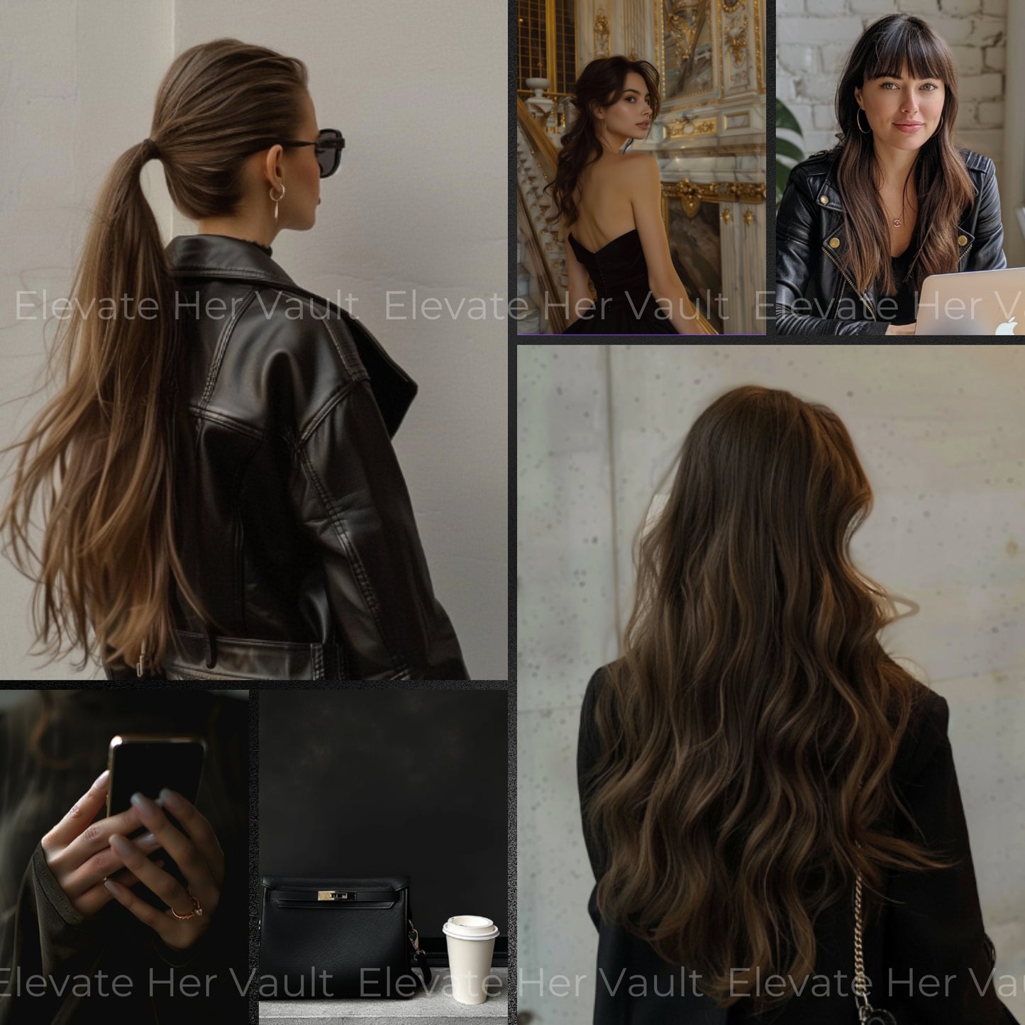 Bold and feminine visual toolkit for brands, moody stock photo prompts for MidJourney, generate fierce and sleek AI images, high-end visual identity prompt kit, premium branding with AI prompts, style-forward visual design resources, MidJourney prompts for fashion-forward creators, digital visuals with power and poise, edge meets elegance in this prompt pack, visuals that stand out in dark tones
www.elevatehervault.com