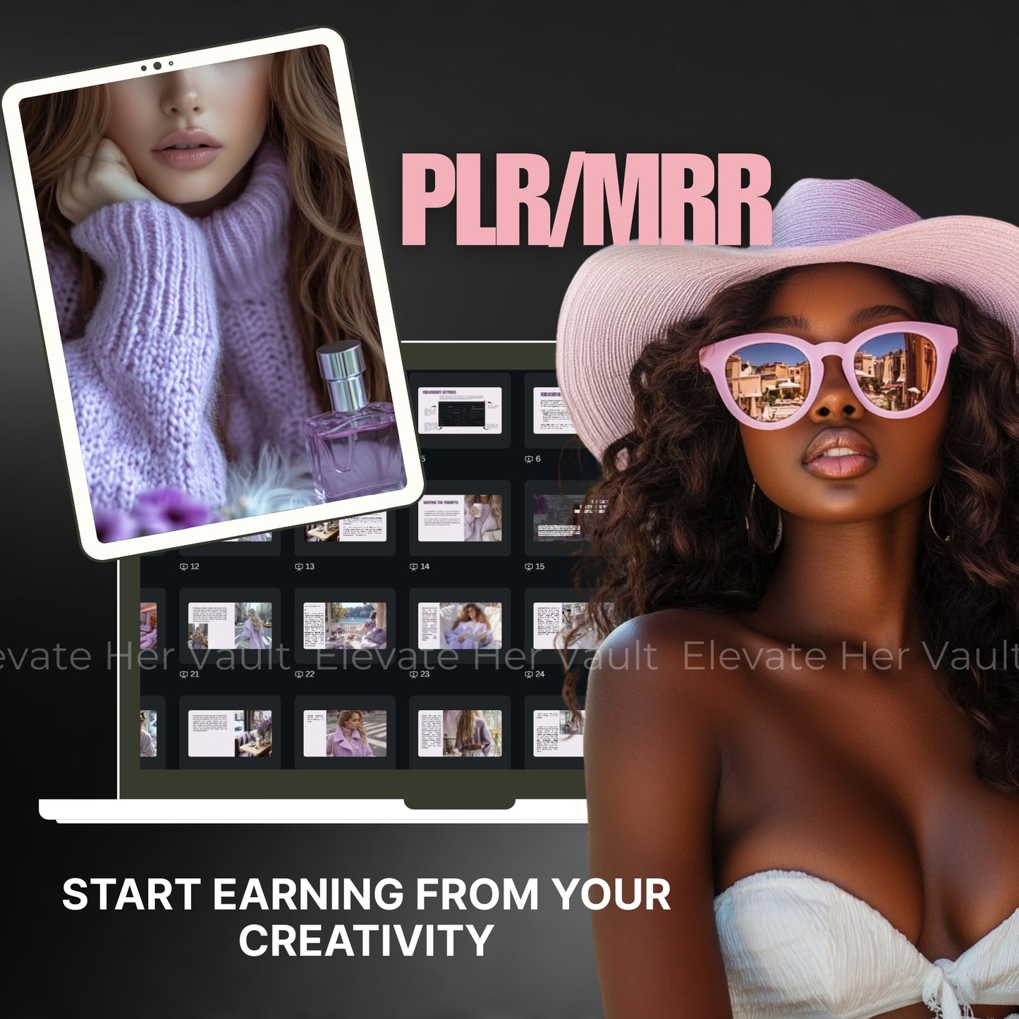 Digital product with full resale rights included, launch your own product store instantly, PLR and MRR for digital creators, resell this lavender prompt bundle with ease, AI content kit designed for passive income, beginner-friendly resale-ready toolkit, lavender niche product for entrepreneurs, license to rebrand and profit legally, plug-and-sell MidJourney visual product
www.elevatehervault.com