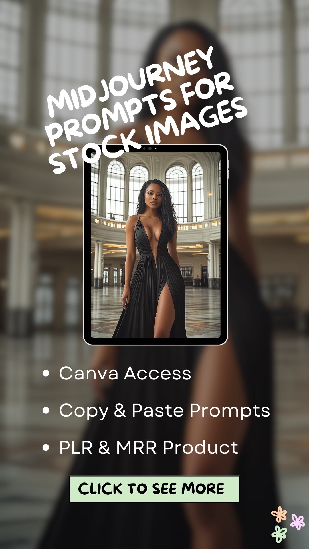 showcase of elegant AI art featuring Black women, digital branding visuals for inclusive content creators, AI visuals rooted in diversity and style, prompt-powered brand visuals shown in real examples
www.elevatehervault.com
