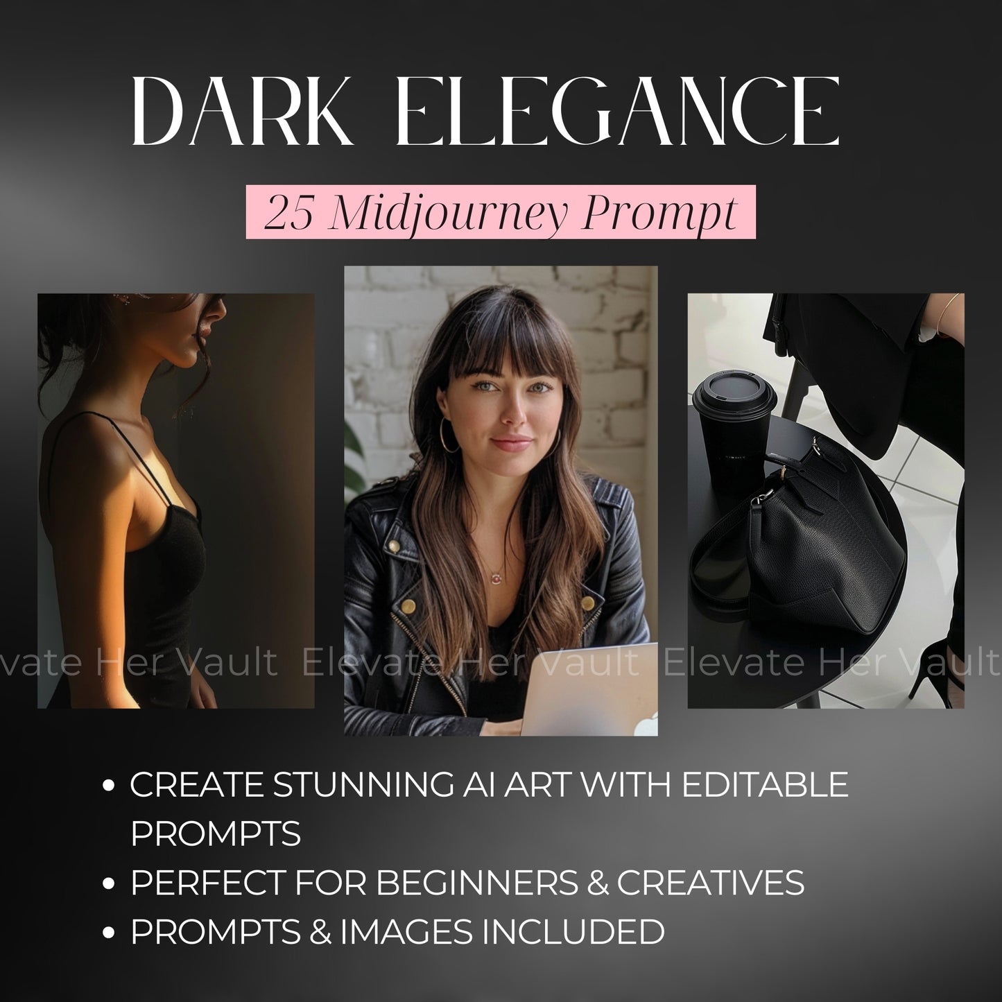 MidJourney prompts with full resale rights, digital product with PLR license included, business-in-a-box for content creators, resale-ready prompt pack for entrepreneurs, passive income with luxury prompts, sell this toolkit as your own, launch a prompt business fast, build your store with done-for-you assets, AI art prompts you can profit from, complete MRR product for digital sales
www.elevatehervault.com
