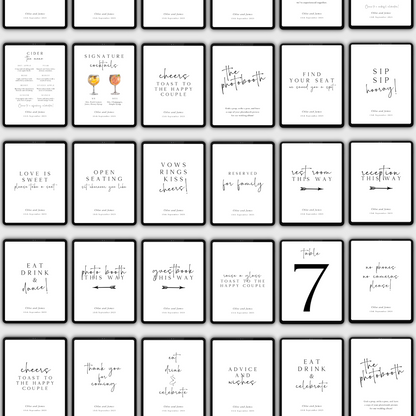 white wedding templates. www.elevatehervault.com