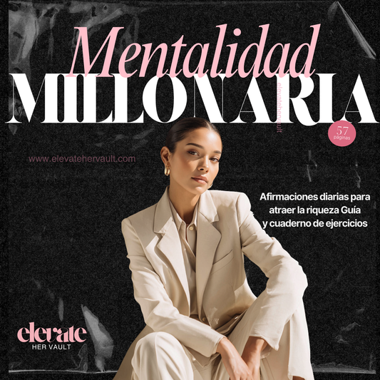 Guía y Cuaderno de Afirmaciones Millonarias | PLR & MRR en Español | Mentalidad de Riqueza y Abundancia