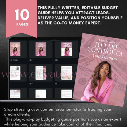 digital download, coaching resource, business growth tool, digital asset, Canva ebook, finance workbook, marketing freebie, evergreen content, online business tool, brandable template, www.elevatehervault.com