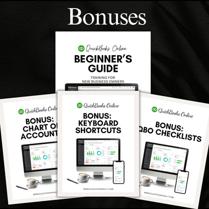 QuickBooks for entrepreneurs, new biz financial guide, QBO how-to eBook, intro to online bookkeeping, QuickBooks for creatives, freelancer money management, finance tool with visuals, DIY QuickBooks guide, PLR QuickBooks guide, www.elevatehervault.com