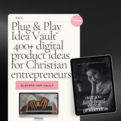 marketing graphics – elevatehervault.com