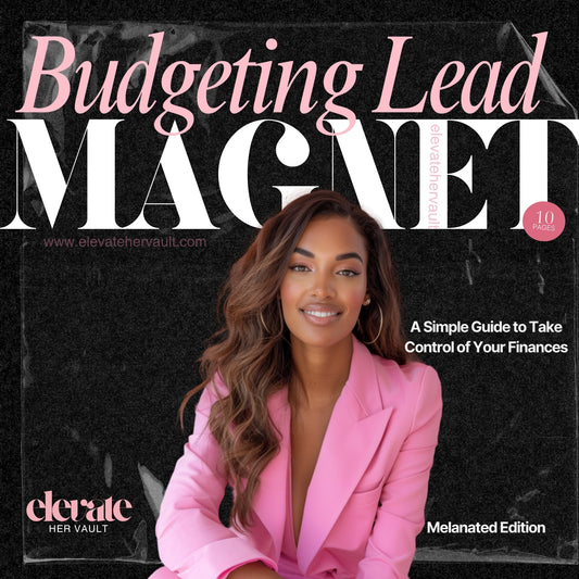 money coach, business coach, online coach, financial educator, lead magnet, client onboarding, digital product, coaching funnel, list building, freebie download, melanin business coach, black woman entrepreneur, women of color in finance, melanated money moves, boss women of color, financial guide for Black women, Canva template for WOC, lead magnet for Black coaches, build your list with purpose, empower women of color, www.elevatehervault.com