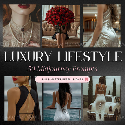 Luxury-inspired MidJourney prompts for digital creators, elegant branding visuals using AI, curated high-end digital content pack, fashion-forward visuals for luxury brands, jet-set lifestyle AI prompts, PLR prompts with resale rights included, create and sell designer-inspired visuals, luxury branding image starter kit, digital luxury business toolkit
www.elevatehervault.com