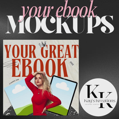 Video thumbnail showing Your Ebook Mockups demo for Canva Pro digital product sellers. elevatehervault.com