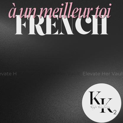 French affirmation guide, printable French devotionals, PLR self-help content, French wellness planner, rebrandable daily prompts, Canva French PLR, editable affirmations journal, women’s mindset content, growth and gratitude workbook, 30-day digital planner, www.elevatehervault.com