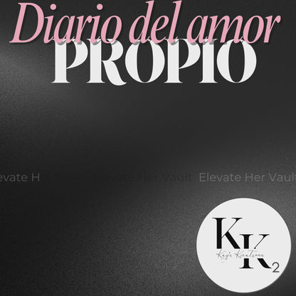 Diario Del Amor Propio Espanol 2026 Self-Love Journal Guided Affirmations & Planner (PLR/MRR) Spanish